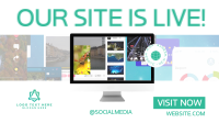 Minimalist Website Launch Animation