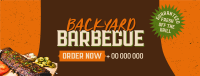 Backyard Barbecue Modern Facebook Cover