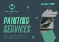 Expert Home Painters Postcard Design