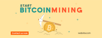 Start Crypto Mining Facebook Cover