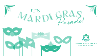 Mardi Gras Masks Animation