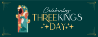 Modern Three Kings Day Facebook Cover Image Preview