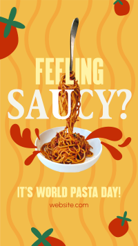 World Pasta Day Instagram Reel Image Preview