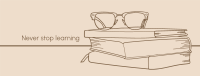 Book Glasses Facebook Cover