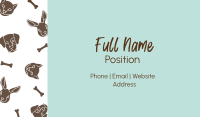 Animal Adoption Business Card example 1