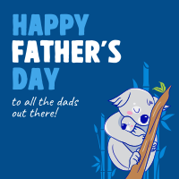 Father's Day Koala Linkedin Post