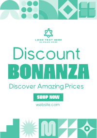 Geometric Discount Bonanza Flyer