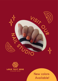 Visit Nail Studio Flyer
