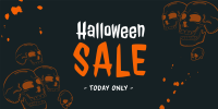 Halloween Skulls Sale Twitter Post