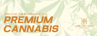 Premium Cannabis Facebook Cover