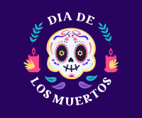 Day of the Dead Badge Facebook Post