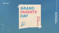 Grandparent's Day Paper Facebook Event Cover