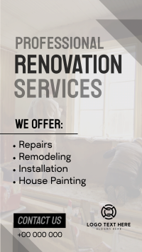Pro Renovation Service Instagram Story