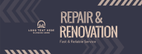 Repair & Renovation Facebook Cover