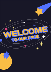 Galaxy Generic Welcome Poster