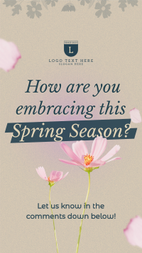 Spring Customer Engagement Instagram Reel Image Preview