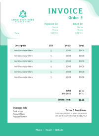 Business Classical Office Invoice