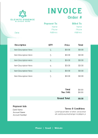 Business Classical Office Invoice