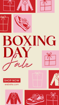 Boxing Day Super Sale Facebook Story