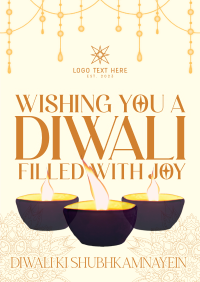 Traditional Diwali Greeting Flyer