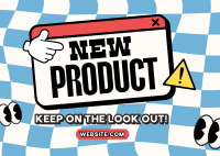 New Product Teaser Postcard