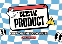 New Product Teaser Postcard Design