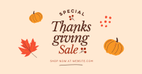 Thanksgiving Sale Facebook Ad