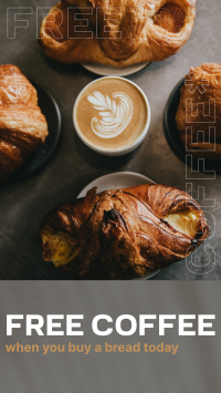 Bread and Coffee Facebook Story