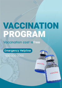 Vaccine Bottles Immunity Flyer