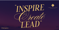 Inspire & Create Facebook Ad