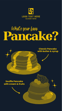 Classic and Souffle Pancakes Facebook Story