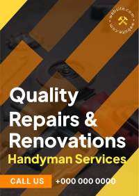 Quality Repairs Poster