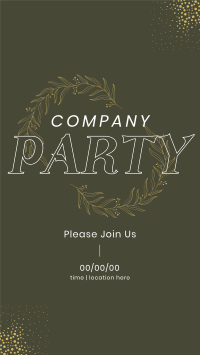 Company Party Facebook Story