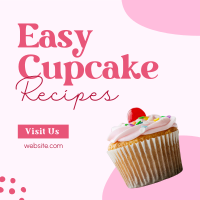 Easy Cupcake Recipes Instagram Post