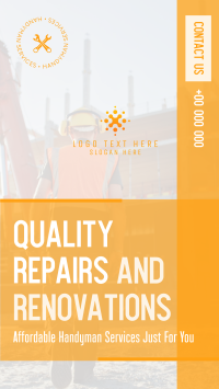 Quality Repairs and Renovations Facebook Story