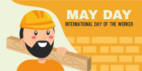 Construction May Day Twitter Post