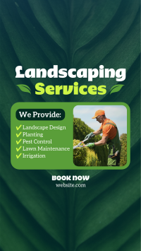 Landscaping Services List YouTube Short