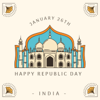 India Republic Day Instagram Post