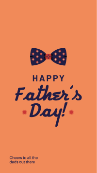 Father's Day Bow Facebook Story