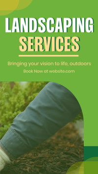 Helpful Landscape Service Facebook Story