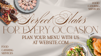 Rustic Food Catering Service Video Design