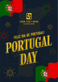 Festive Portugal Day Poster