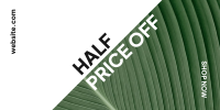 Half Price Plant Twitter Post