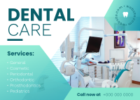 Formal Dental Lab Postcard