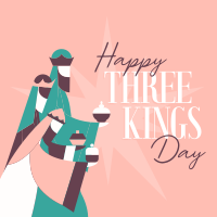 Happy Three Kings Linkedin Post