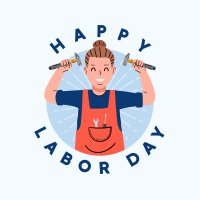 Labor Day Greeting Instagram Post Image Preview