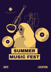 Summer Music Festival Poster