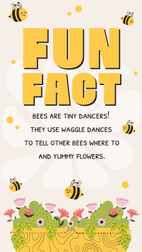 Bee Day Fun Fact Video