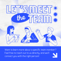 Meet Team Employee Linkedin Post