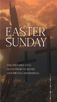 Easter Holy Cross Reminder Instagram Story